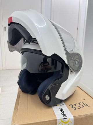 Casco HJC RPHA Max Evo Modular Blanco Talla L