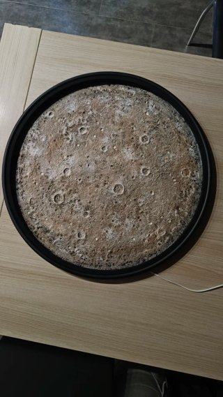 Lámpara Luna Artesanal 60cm