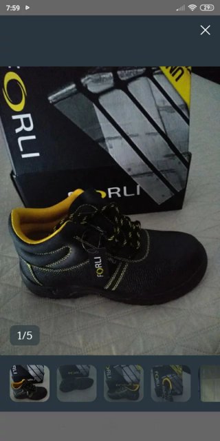 Zapatos de seguridad FORLI nuevos 4 pares 43-40