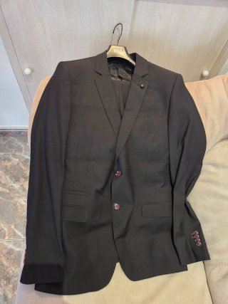 Traje de chaqueta DR&N negro verano