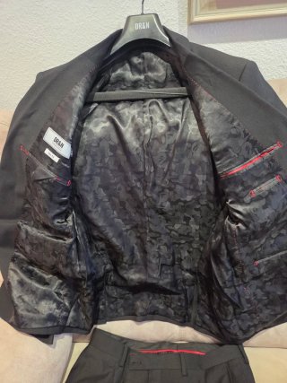 Traje de chaqueta DR&N negro verano