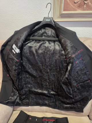 Traje de chaqueta DR&N negro verano
