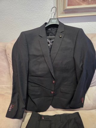 Traje de chaqueta DR&N negro verano