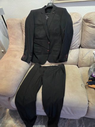 Traje de chaqueta DR&N negro verano