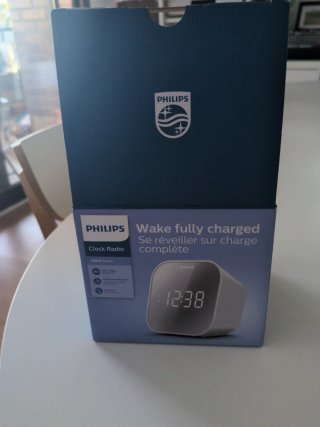 Radio Despertador Philips Blanco