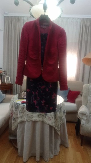 Vendo vestido talla 38 y chaqueta talla 36