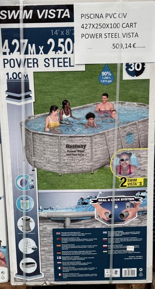 Piscina Bestway Power Steel 427x250x100