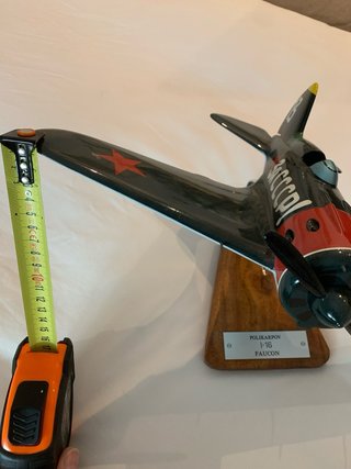 Maqueta Avión Polikarpov I-16 Rata Faucon