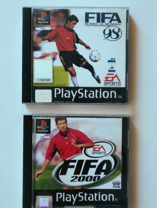 Lote 2 Juegos FIFA PlayStation 1