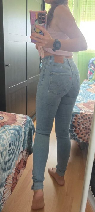 Pantalón Levi's Skinny Tiro Alto Mujer