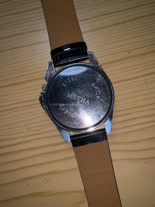 Reloj METHA Analógico Negro