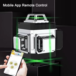 Nivel laser verde 3D 8 lineas 360