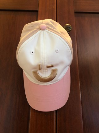 Gorra Decathlon niña beige y rosa
