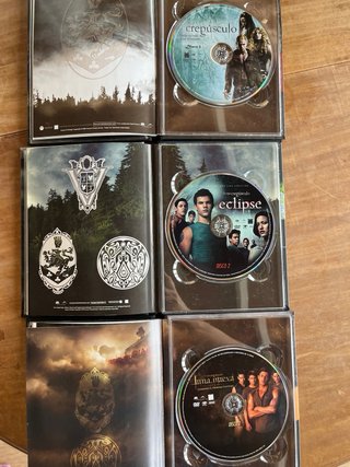Pack Saga Crepúsculo DVD + Libros
