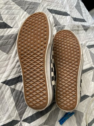 Vans Negro y Cuadros Ajedrez