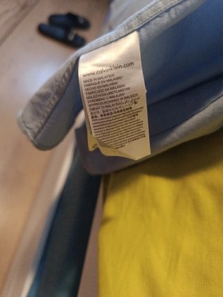 Camisa Calvin Klein Azul Talla XXL