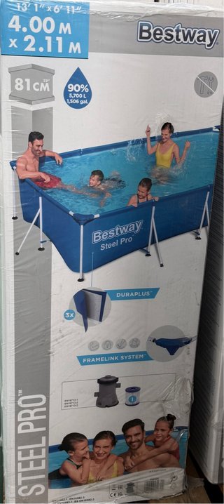 Piscina Bestway Steel Pro 400x211x81cm