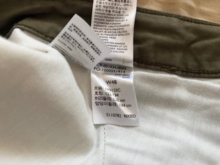 Pantalón corto cargo Levis verde