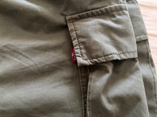 Pantalón corto cargo Levis verde