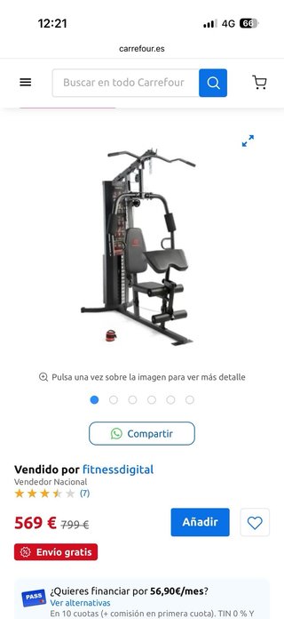 Gimnasio completo multiestación