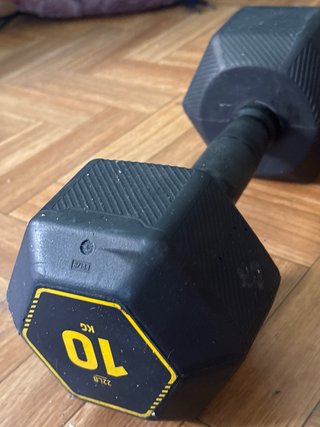 Par Mancuernas 10kg DECATHLON calidad insuperable