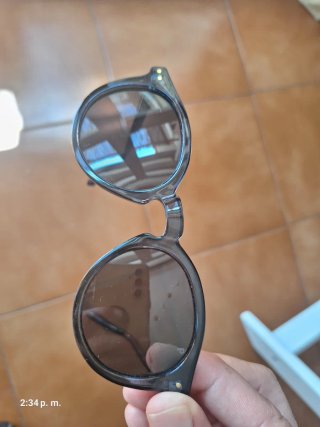 Gafas de sol polarizadas Mango azul marino