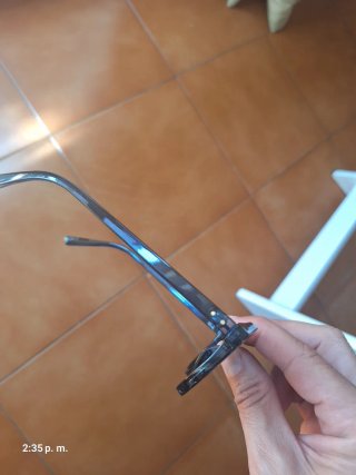 Gafas de sol polarizadas Mango azul marino
