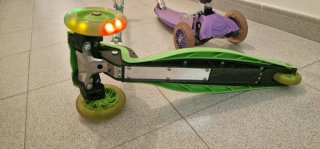 Lote 2 Patinetes 3S Verde y Violeta