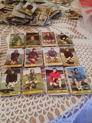 Cromos antiguos de fútbol