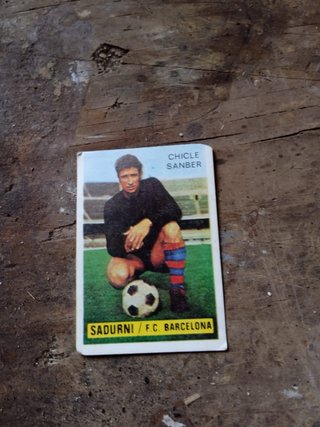 Cromos antiguos de fútbol