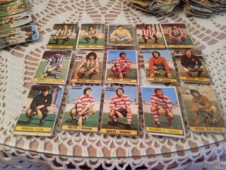 Cromos antiguos de fútbol