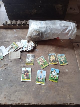 Cromos antiguos de fútbol