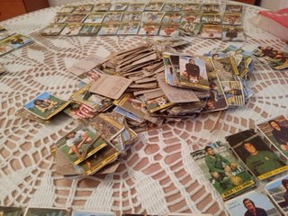 Cromos antiguos de fútbol