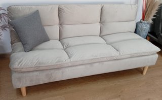 Sofá Cama Confort, ·Gris Claro·. Cómodo. ¡·Oferta!