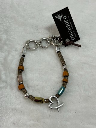 Pulsera nueva  Zamak Baño Plata
