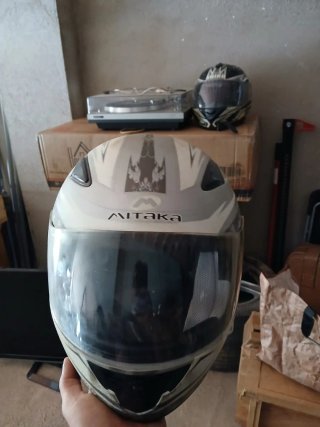 Casco de moto integral
