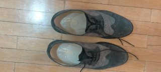 Zapatos Bravo J. Marrón/Gris/ante