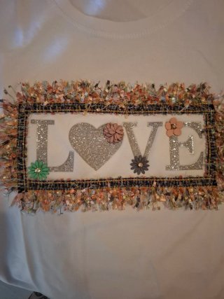 Camiseta Love Talla M/L