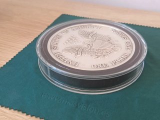 Moneda Plata 999 12 Onzas