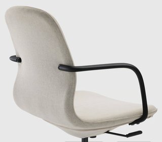 Silla de oficina IKEA LANGFJALL Beige/Negro