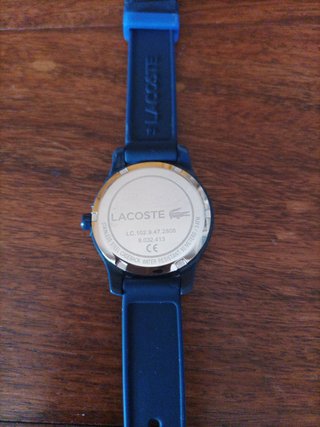 RELOJ LACOSTE INFANTIL AZUL