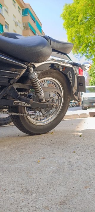 Honda Shadow 125cc Negra