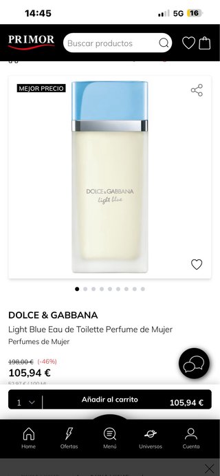 Dolce & Gabbana Light Blue Eau de Toilette 100ml
