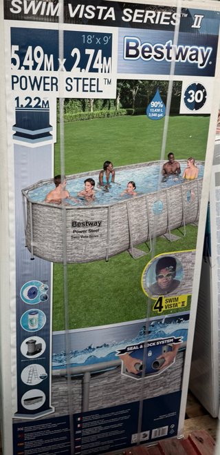 Piscina Bestway Power Steel 5.49m x 2.74m