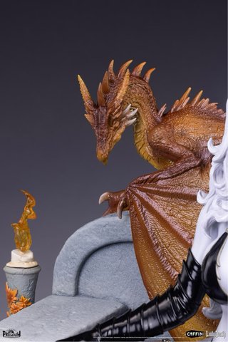 Figura Lady Death Trono Dragones