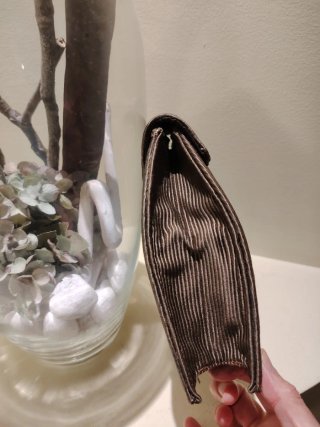 Pochette marrone