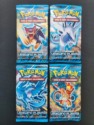 Pokemon Uragano Plasma buste sigillate ITA