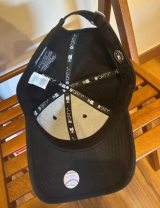 Gorra New Era NY Negra Logo Blanco