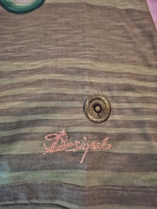 Camiseta Desigual verde Talla M