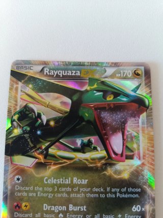 Pokémon Rayquaza EX 85/124 Dragons Exalted ENG